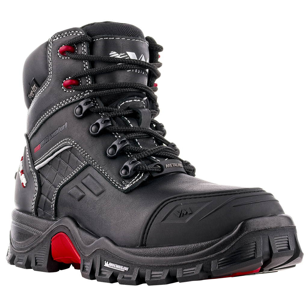 Pracovní obuv VM ROCKFORD S3 SRC HRO WR Cl NON METALLIC MICHELIN s membránou - kotníková