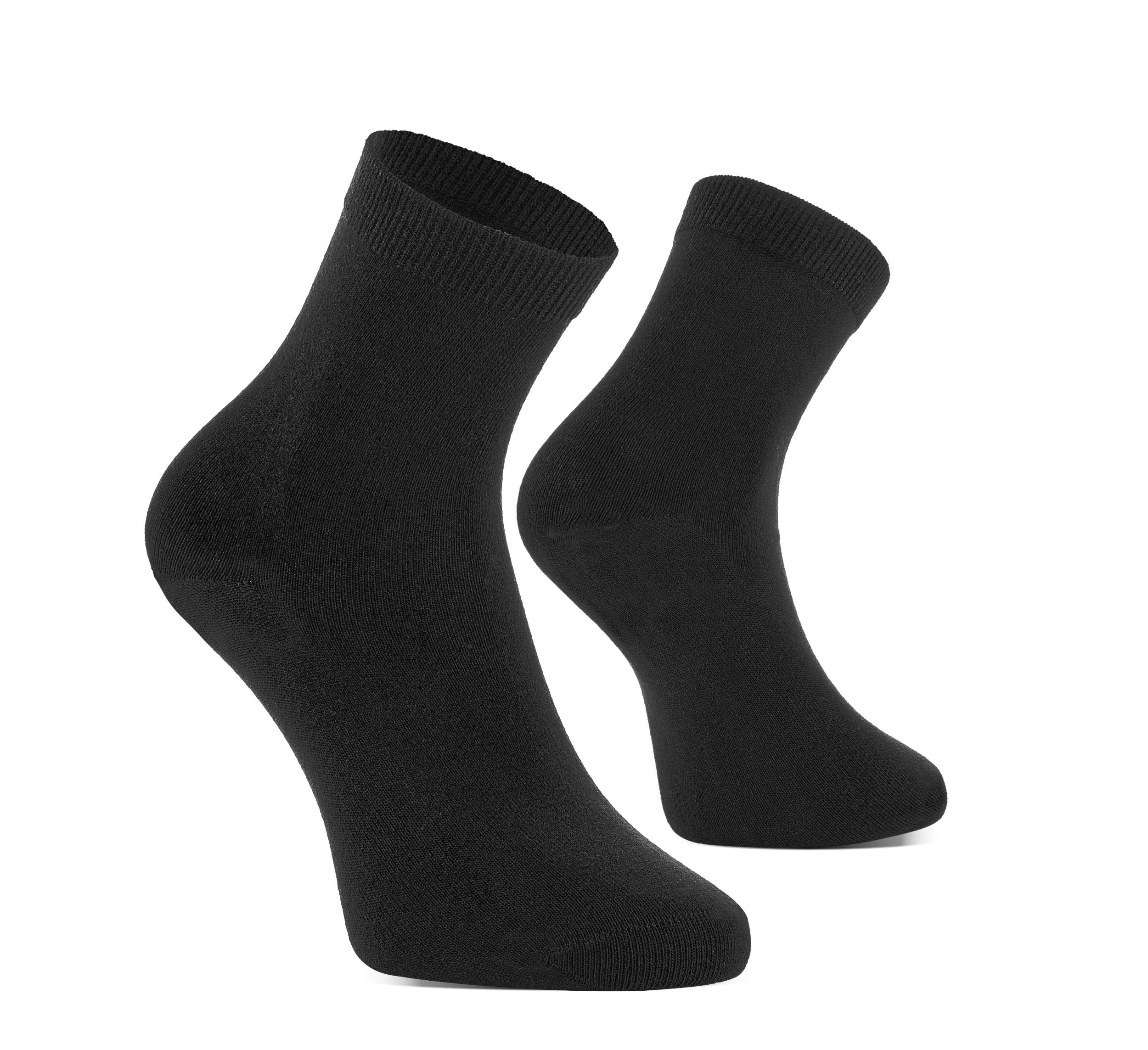 Bavlněné funkční ponožky VM 8001 COTTON balení 3 PÁRY - černá